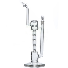 Spinal Percolator Stemless Design Hookah Glass Smoking Water Pipe (ES-GB-542)